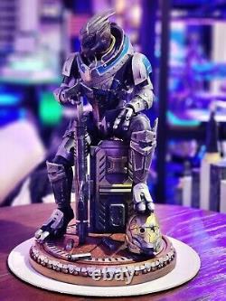 Mass Effect Garrus Vakarian Game Garage Kit Figure Collectible Statue Handmade