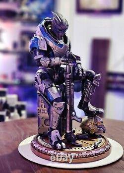 Mass Effect Garrus Vakarian Game Garage Kit Figure Collectible Statue Handmade