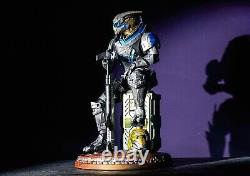 Mass Effect Garrus Vakarian Game Garage Kit Figure Collectible Statue Handmade