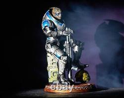 Mass Effect Garrus Vakarian Game Garage Kit Figure Collectible Statue Handmade