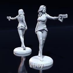 Mass Effect Miranda Lawson- Game Garage Kit Figure Collectible Statue Handmade
