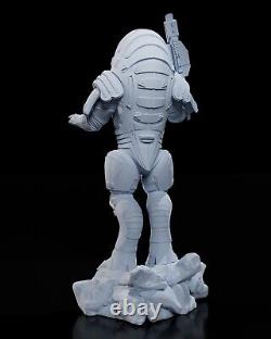Mass Effect Urdnot Wrex Game Garage Kit Figure Collectible Statue Handmade
