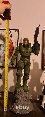 Master Chief Resin 3d Printed Statue 16 Scale Fully Painted And Display Ready