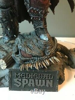 Mcfarlane Toys MEDIEVAL SPAWN 17 Inch Resin Statue Signed Boxed Figure #208/1500