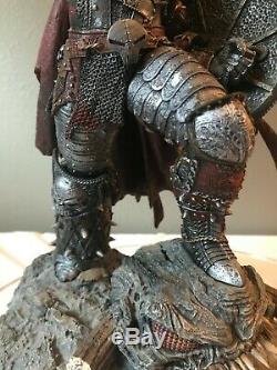 Mcfarlane Toys MEDIEVAL SPAWN 17 Inch Resin Statue Signed Boxed Figure #208/1500
