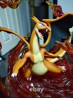Mega Charizard Y Pokemon Resin Statue King Finger Studio No. 265/358