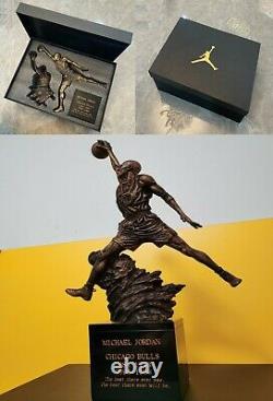 Michael Jordan Basketball Superstar Figure Statue Resin Collectible with Box New