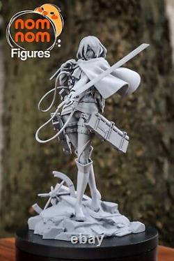 Mikasa Ackerman Garage Kit Figure Collectible Statue Handmade Gift Figurine