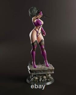 Mileena Mortal Kombat Gift Garage Kit Figure Collectible Statue Handmade