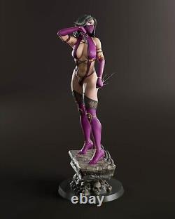 Mileena Mortal Kombat Gift Garage Kit Figure Collectible Statue Handmade