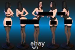 Morticia Resin Figure 12K Ultra Detailed Statue 20 cm Hand Painted