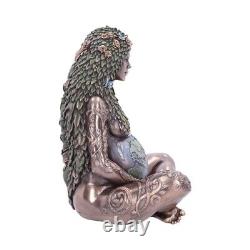 Mother Earth Resin Statue Figure Gaia Pregnant Goddess Bronze Ornament New 30cm
