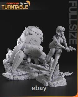 Motoko Ghost in the Shell Garage Kit Figure Collectible Statue Handmade Gift