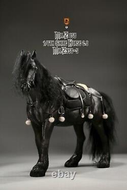 Mr. Z MRZ058-5 1/6 Strong Horse Shire Horse & Harness Set Figure Statue Model