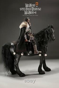 Mr. Z MRZ058-5 1/6 Strong Horse Shire Horse & Harness Set Figure Statue Model