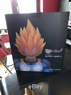 NEW DBZ Dragon Ball Super Saiyan SSJ Vegeta Resin GK statue Figure IN BOX