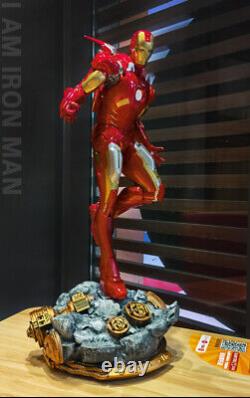 NEW Marvel Avengers MK7 Iron Man Mark7 14 Full Body Resin Statue figure