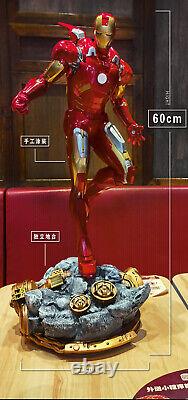 NEW Marvel Avengers MK7 Iron Man Mark7 14 Full Body Resin Statue figure