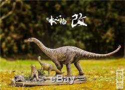 Nanmu 1/35 Shunosaurus Family Scene Statue Dinosaur Figure Animal Toy Collector
