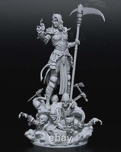 Necromancer Diablo Game Gift Garage Kit Figure Collectible Statue Handmade