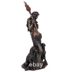 Nemesis Now Hecate Moon Goddess Bronze Resin Statue Figure 34cm