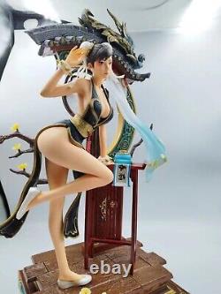 New Large 55CM Anime Cheongsam Girl Figure Resin statue Toy No Box