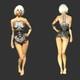 Nier Automata Type 2b n 1/6 Scale Figure Statue Model Android cyborg