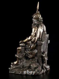 Odin Figure Fantasy Nordic Mythology Decor Statue Bronzed