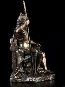 Odin Figure Fantasy Nordic Mythology Decor Statue Bronzed