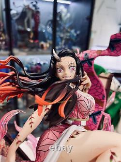 Official Demon Slayer Kamado Nezuko 1/6 GK Resin Statue Painted Figure Model Toy
