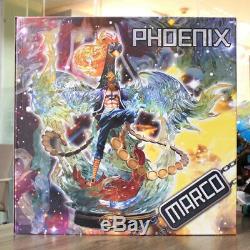 One Piece Marco The Phoenix Resin Figure Statue Model Collection Toys WithBox 46cm