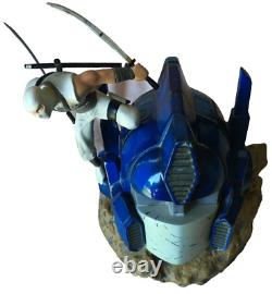 Optimus Prime Vs Storm Shadow First4figures Statue Gi Joe Transformers 82/250
