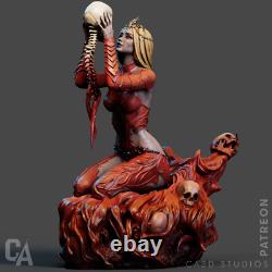 Orin the Red Resin Model Kit -Baldurs Gate 3 Large 18 scale 9 Inch statue