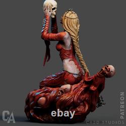 Orin the Red Resin Model Kit -Baldurs Gate 3 Large 18 scale 9 Inch statue