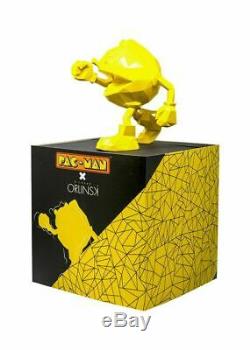 PACMAN x Orlinski Official Sculpture Statue Resin Figure Yellow 18CM Bandai