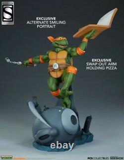 POP CULTURE SHOCK PCS EXCLUSIVE Michelangelo Statue 14 Scale Figure SIDESHOW