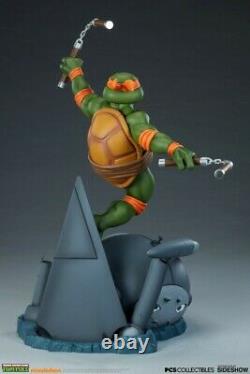 POP CULTURE SHOCK PCS EXCLUSIVE Michelangelo Statue 14 Scale Figure SIDESHOW