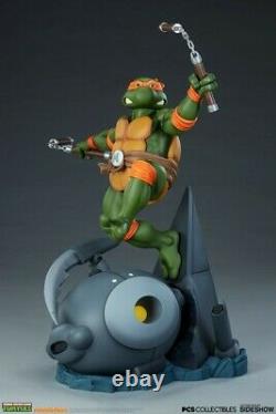 POP CULTURE SHOCK PCS EXCLUSIVE Michelangelo Statue 14 Scale Figure SIDESHOW