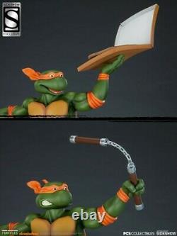 POP CULTURE SHOCK PCS EXCLUSIVE Michelangelo Statue 14 Scale Figure SIDESHOW