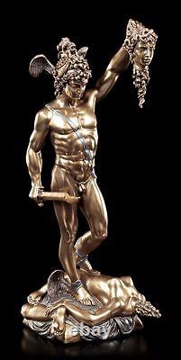 Perseus Figure Defeated Medusa Cellini Statue Veronese Bronzed God Greek