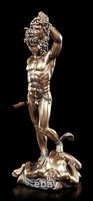 Perseus Figure Defeated Medusa Cellini Statue Veronese Bronzed God Greek