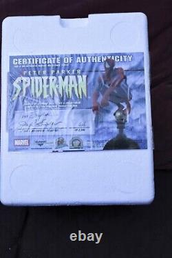 Peter Parker Spider-man Limited Edition Collectors Action Figure/statue -2007
