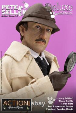 Peter Sellers Jaques Clouseau Deluxe action figure Infinite Statue Sideshow 16