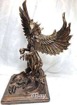Phoenix Statue Resin Sculpture Figure Figurine Art Artwork Hand Carved Sculpt