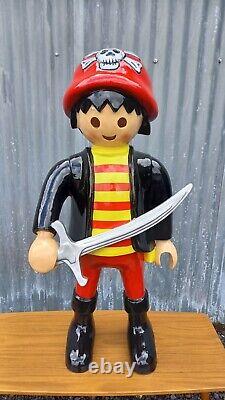 Playmobil Pirate Statue 3ft Fibreglass / Resin Shop Display