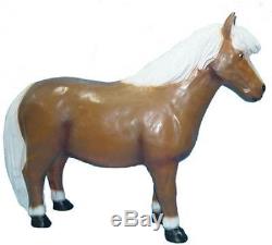 Pony Horse 1 Garden Statue Resin Life Size Animal Figure
