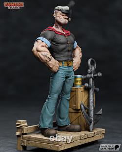 Popeye the Sailor, 210mm Resin Model Kit Painted 3d Printed GK Statue Figure