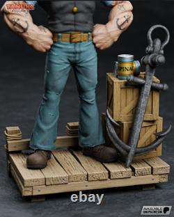 Popeye the Sailor, 210mm Resin Model Kit Painted 3d Printed GK Statue Figure
