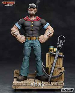 Popeye the Sailor Custom 19 Scale Statue 3D Printed & Hand-Painted 210mm
