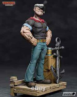 Popeye the Sailor Custom 19 Scale Statue 3D Printed & Hand-Painted 210mm